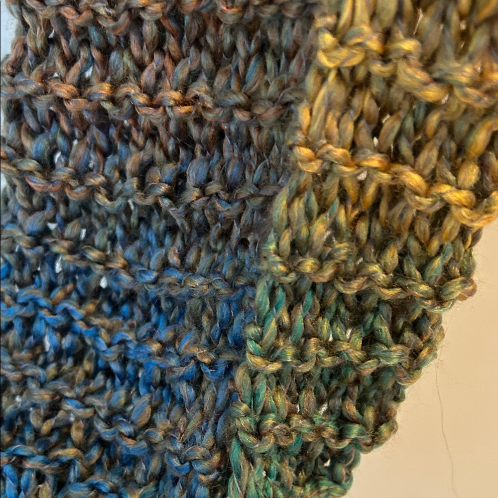 Multicolor Knit Scarf - Picture 6 of 6